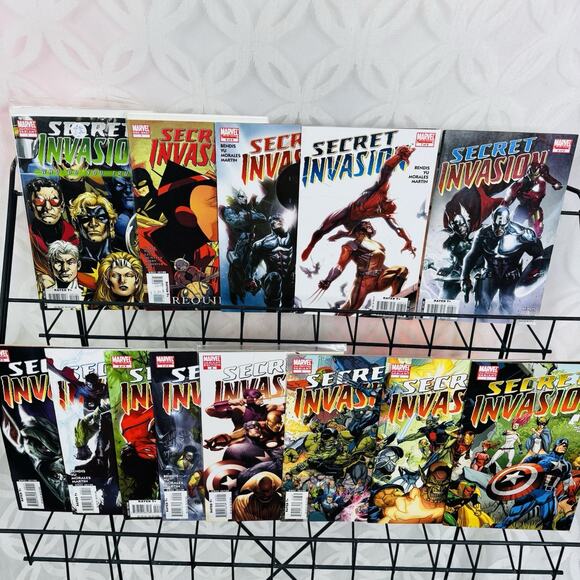 Secret Invasion 1-3 Who Do You Trust 2nd Print, 3-8 & Requiem Lot Skrulls - Picture 1 of 7